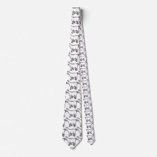 Goat Animal Thunder_Cove Stropdas