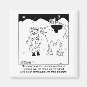 Goat Astronauts Magneet