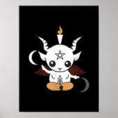 Goat Baphomet Halloween Gift Poster (Voorkant)