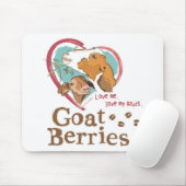 Goat Berries Mousepad Muismat (Met muis)