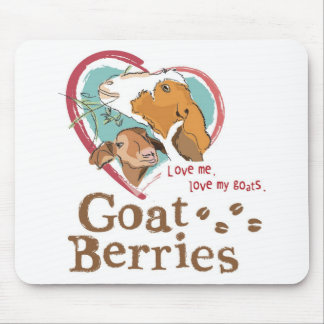 Goat Berries Mousepad Muismat