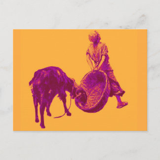 Goat Boy  Meyerheim Pop Art Cute 1893 Child Briefkaart