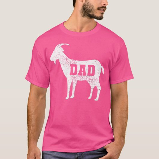 Goat Dad T-shirt (Voorkant)