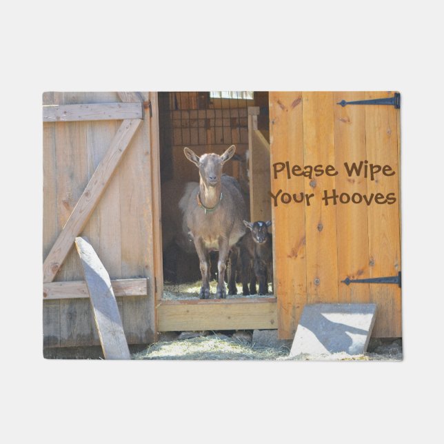 Goat Doormat Deurmat (Voorkant)