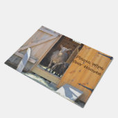 Goat Doormat Deurmat (Schuin)