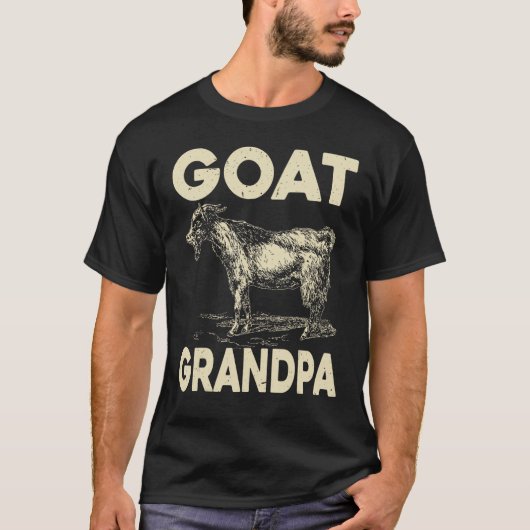 Goat Grandpa T-shirt (Voorkant)