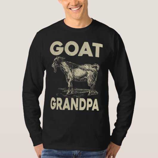 Goat Grandpa T-shirt (Voorkant)