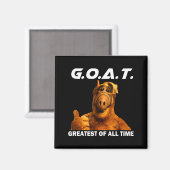 Goat Greatest Of All Time Funny Meme  Magneet (Voorkant / Achterkant)