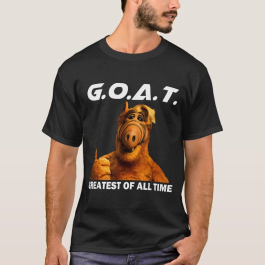 Goat Greatest Of All Time Funny Meme  T-shirt (Voorkant)