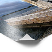 Goat Island Lighthouse, Rhode Island Foto Afdruk (Hoek)