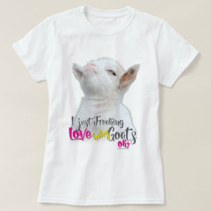 GOAT LAAT 2 Ik maak alleen maar kleine Baby vrij T-shirt