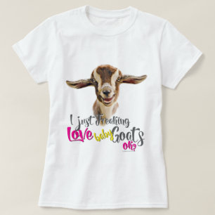 GOAT LOS   Ik maak alleen maar kleine Baby vrij. T-shirt