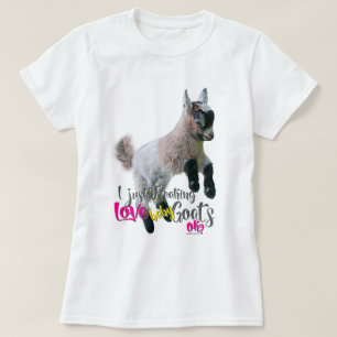GOAT LOS Ik maak alleen maar kleine Baby vrij. T-shirt