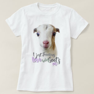 GOAT LOS Ik maak alleen maar kleine Baby vrij. T-shirt
