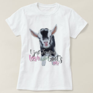 GOAT LOS Ik maak alleen maar kleine Baby vrij. T-shirt
