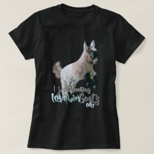 GOAT LOVER Ik maak alleen maar kleine Baby vrij. T-shirt