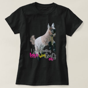 GOAT LOVER   Ik maak alleen maar kleine Baby vrij. T-shirt