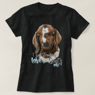GOAT LOVER   Ik maak alleen maar kleine Baby vrij. T-shirt