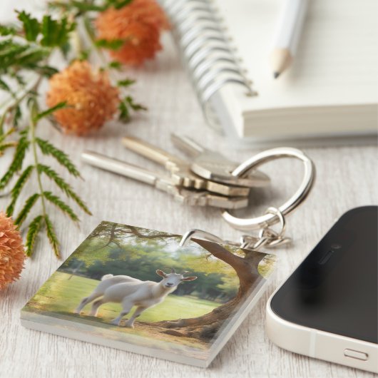 Goat Lover Sleutelhanger (Voorkant Rechts)