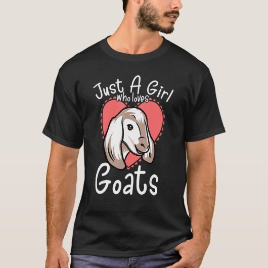 Goat Lover Tshirt, Goat Racnher T-shirt, Goat Farm T-shirt (Voorkant)