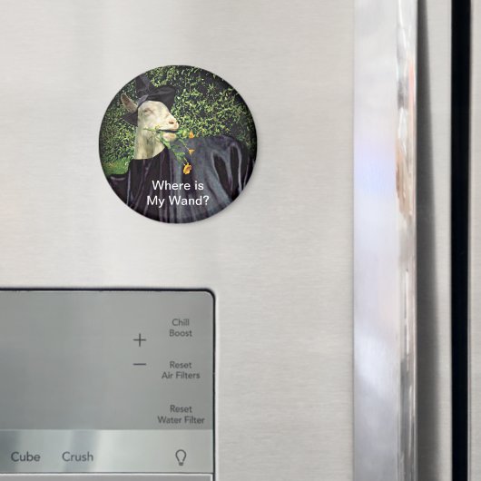 Goat Magnet van de Tovenaar van Halloween Magneet (Insitu (Koelkast))