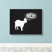 Goat Meh Canvas Afdruk (Insitu (Houten vloer))