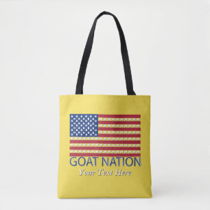 GOAT NATION THE American Goat GetYerGoat™ Tote Bag