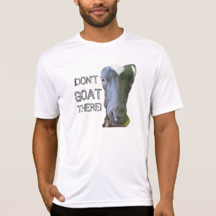 Goat "NIET GOAT ER" Mannen prestaties T-shirt