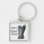 Goat "NIET GOAT ER"-Sleutelhanger Sleutelhanger (Voorkant)