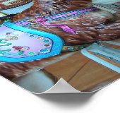 Goat op de Merry-Go-Round Poster (Hoek)