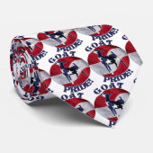 GOAT PRIDE AMERICAN FLAG USA STROPDAS (Opgerold)