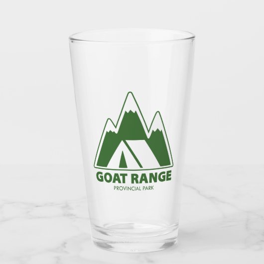 Goat Range Provincial Park-bergen Kamperen Glas (Voorkant)