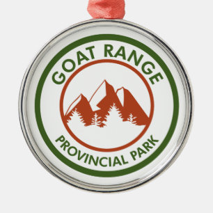 Goat Range Provincial Park Metalen Ornament