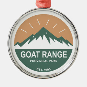 Goat Range Provincial Park Metalen Ornament