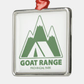 Goat Range Provincial Park Mountains Camping Metalen Ornament (Links)