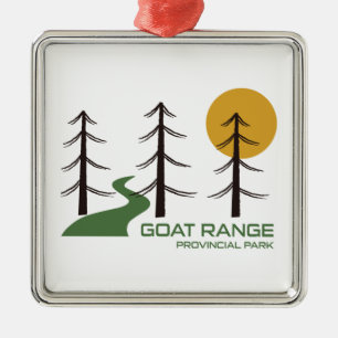 Goat Range Provincial Park Trail Metalen Ornament