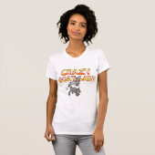 Goat shirt Crazy Goat Lady 6 (Voorkant volledig)