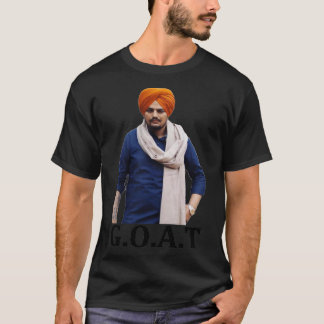 Goat Sidhu Moose Wala Sticker.png T-shirt