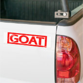 GOAT Stamp Bumpersticker (Op Truck)