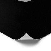 Goat Vibes Funny Good Vibes Animal Pun Dark BG Poster (Hoek)