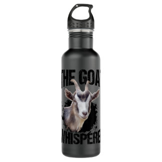 Goat Whisperer Funny Goat Lover voor boer Gif Waterfles