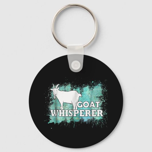Goat Whisperer Goats Farmer Sleutelhanger (Voorkant)