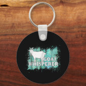 Goat Whisperer Goats Farmer Sleutelhanger (Voorkant)