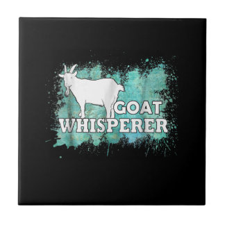 Goat Whisperer Goats Farmer Tegeltje