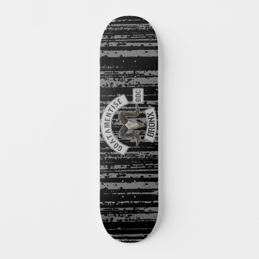 Goatamenties Biker Patch Skateboard (Voorkant)