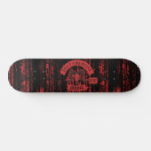Goatamentise Rode Biker Patch Skateboard (Horizontaal)