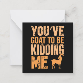 Goatlife Notitiekaartje