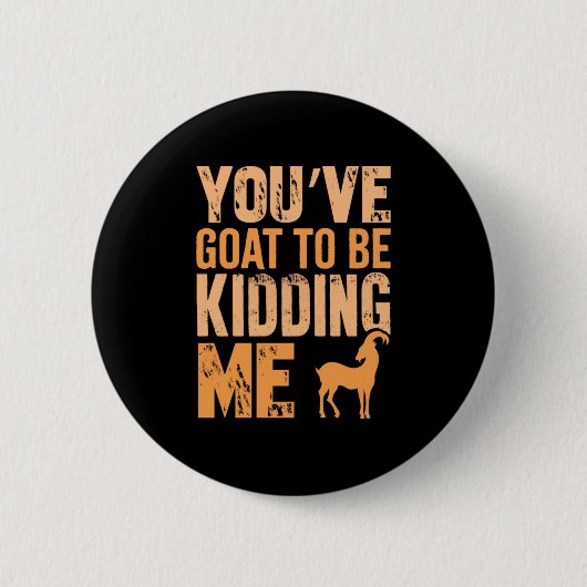 Goatlife Ronde Button 5,7 Cm (Voorkant)