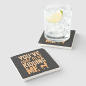 Goatlife Stenen Onderzetter (Zijkant)