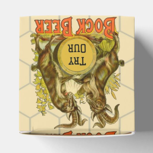 Goats Bock Beer Adverteren Bedankdoosjes (Bovenkant)